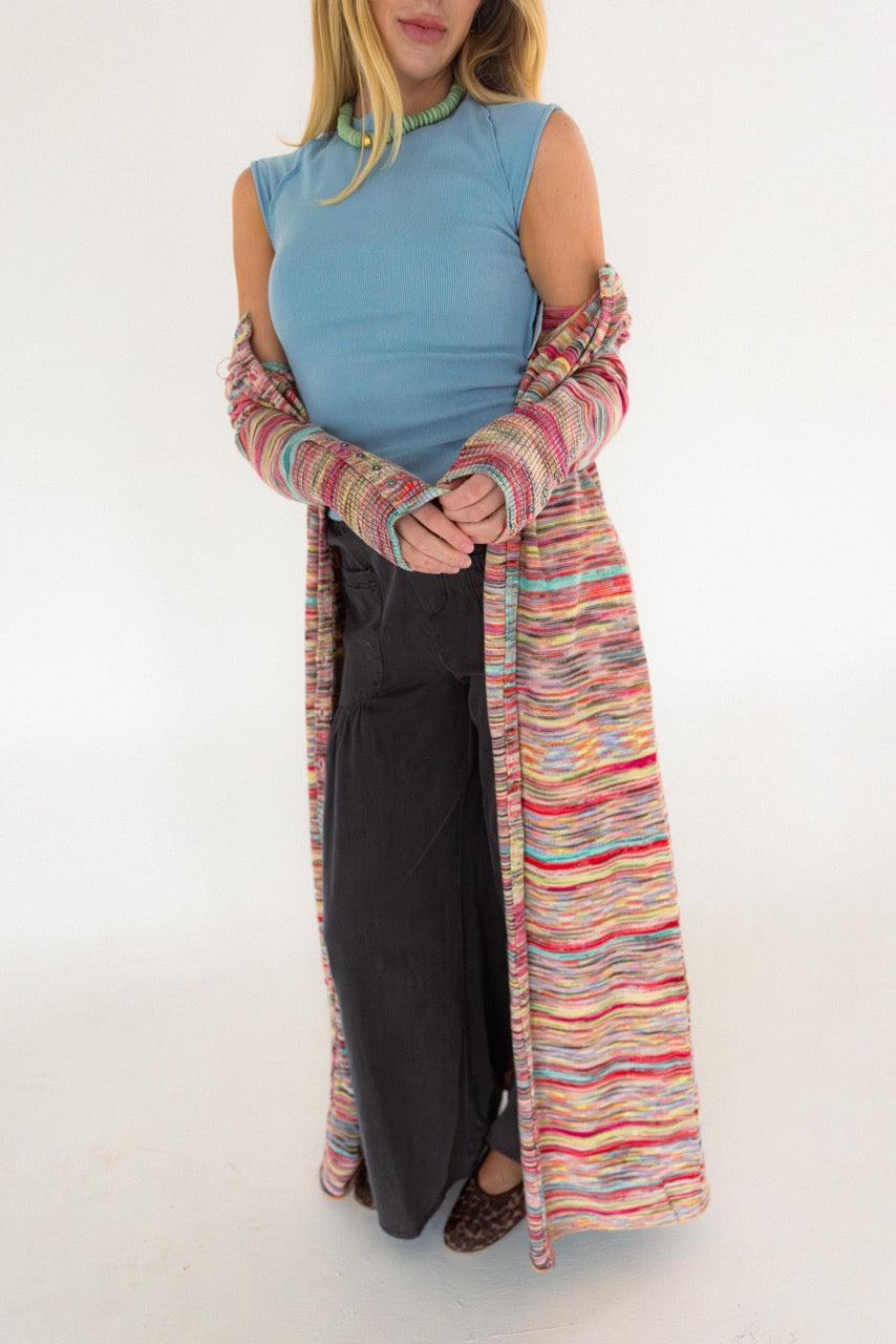 Free People - Harmony Sweater - Harmony Combo