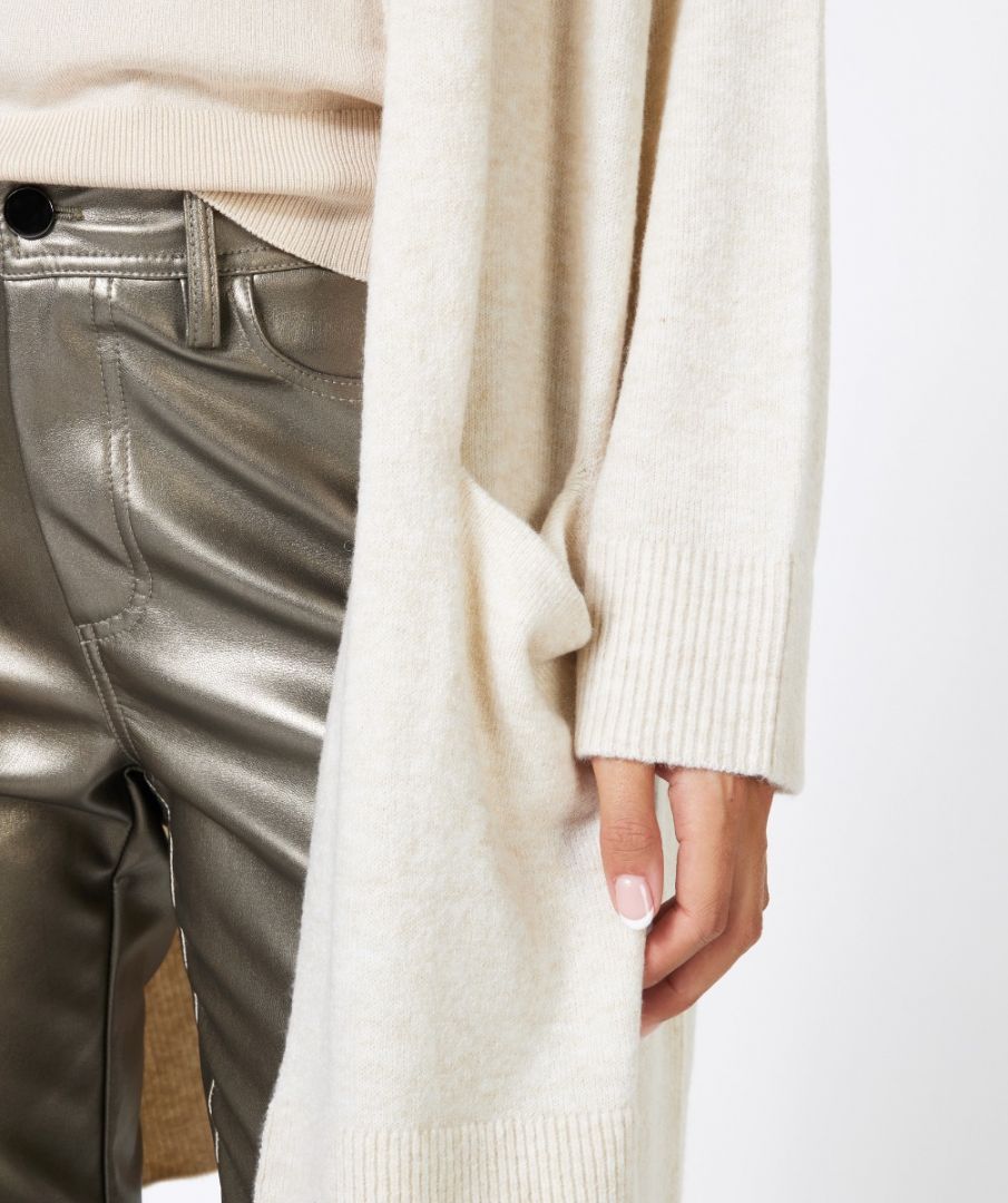 Cardigan High Ribbing