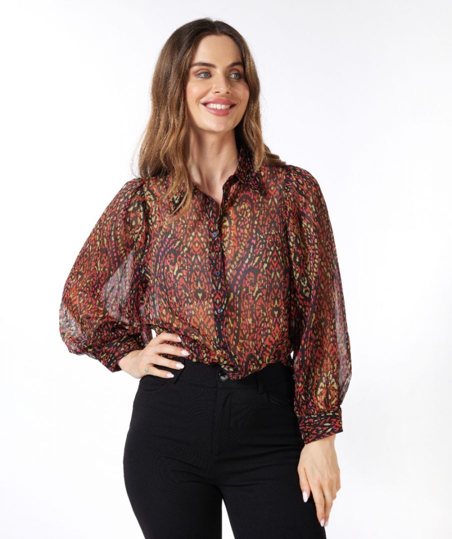 Rewilding Puff Sleeve Blouse