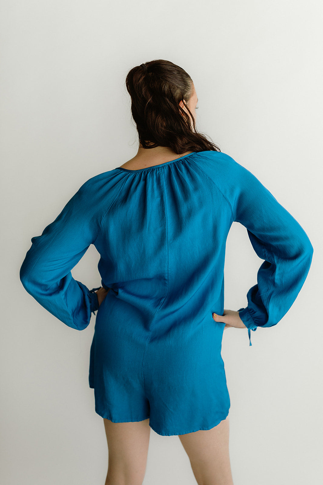 Cleone Womens Woven Romper