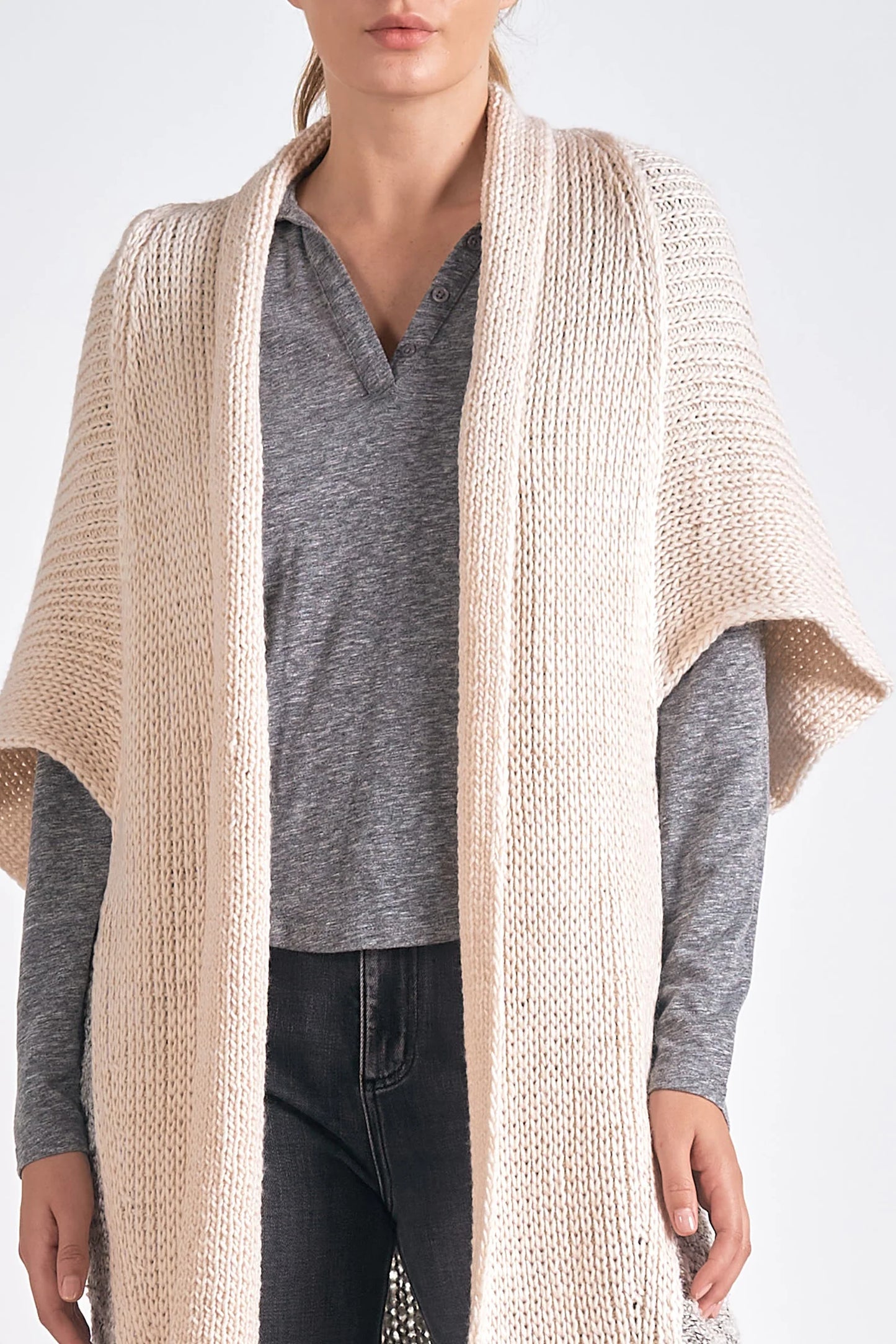 Long Sleeve Sweater Cardi