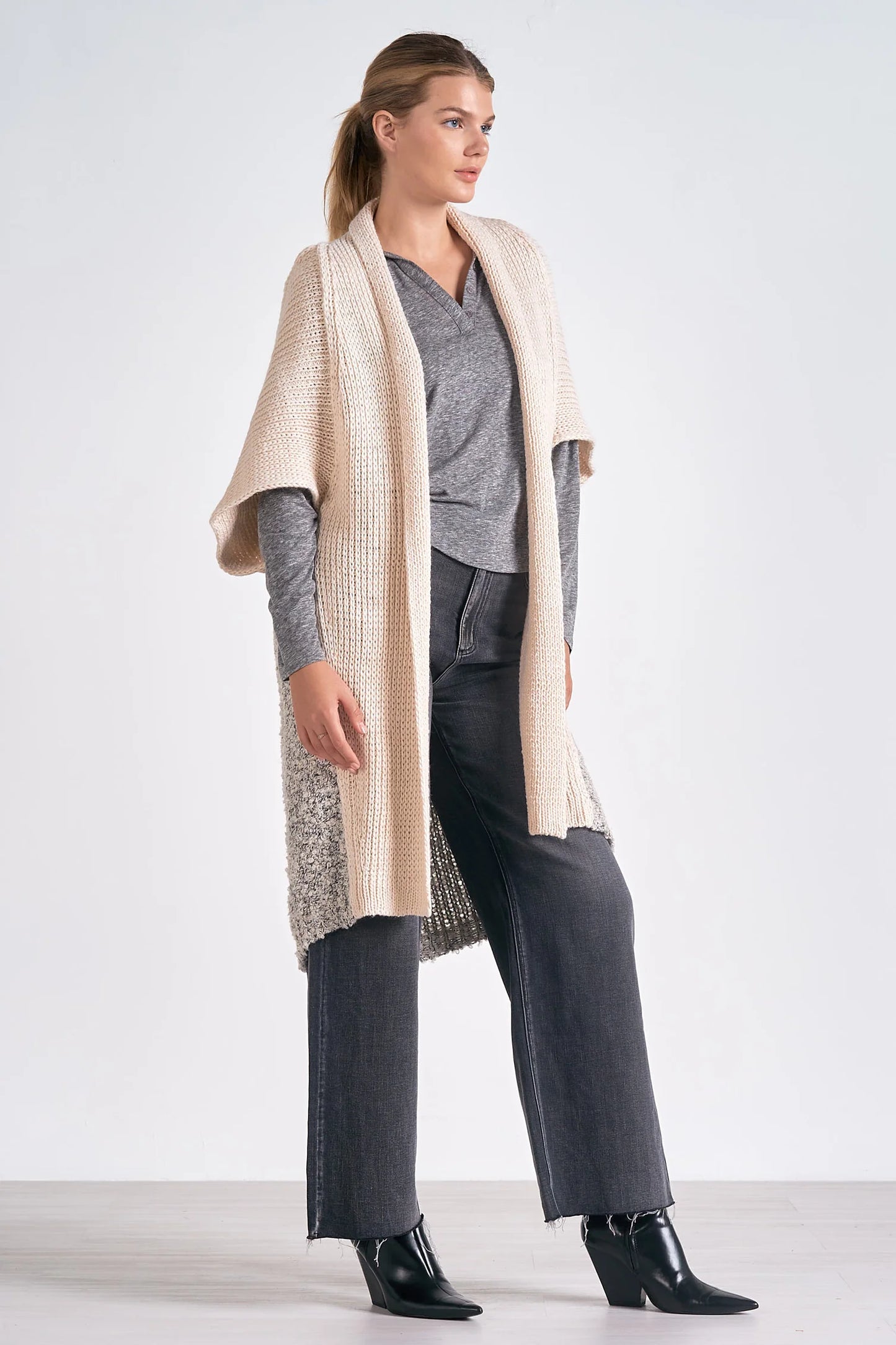 Long Sleeve Sweater Cardi