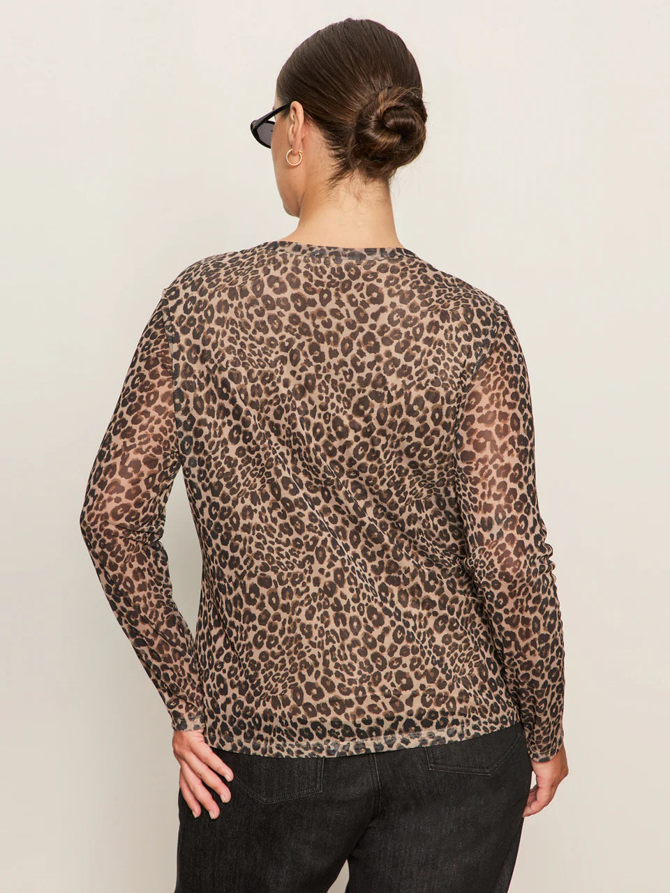L/S Perfect Mesh Tee - French Kitty