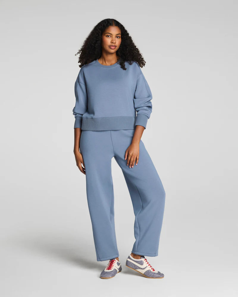 Spanx - Luxe Crewneck Top - GYBLU