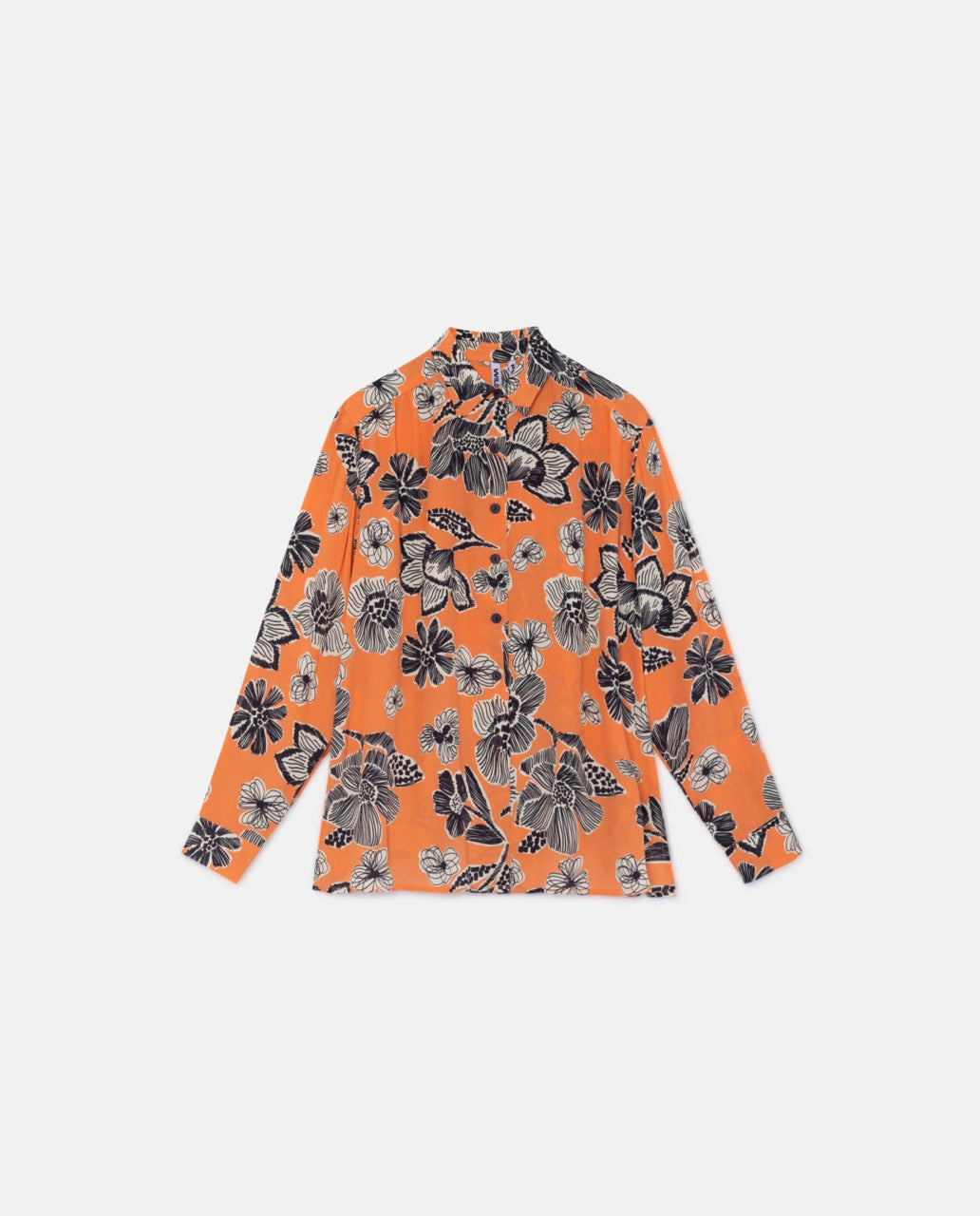 Load image into Gallery viewer, Fluid Shirt with Flower Print
