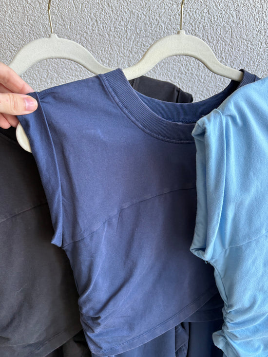 Free People - Hot Shot Crossover Set - Midnight Navy