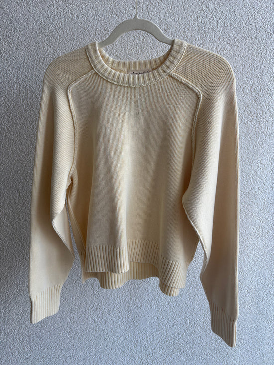 Free People - Spring Street Pullover - Banana Cream