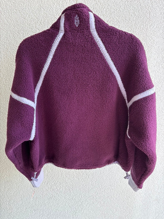 Free People - Mountain High 1/2 Zip - Black Cherry