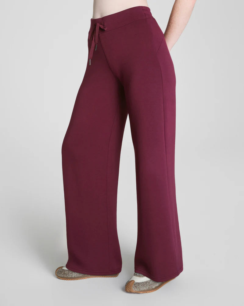 SPANX - Wide Leg Pant - PLUMBERRY