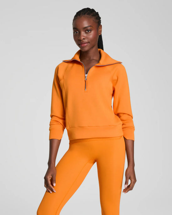SPANX - Half Zip - Monarch
