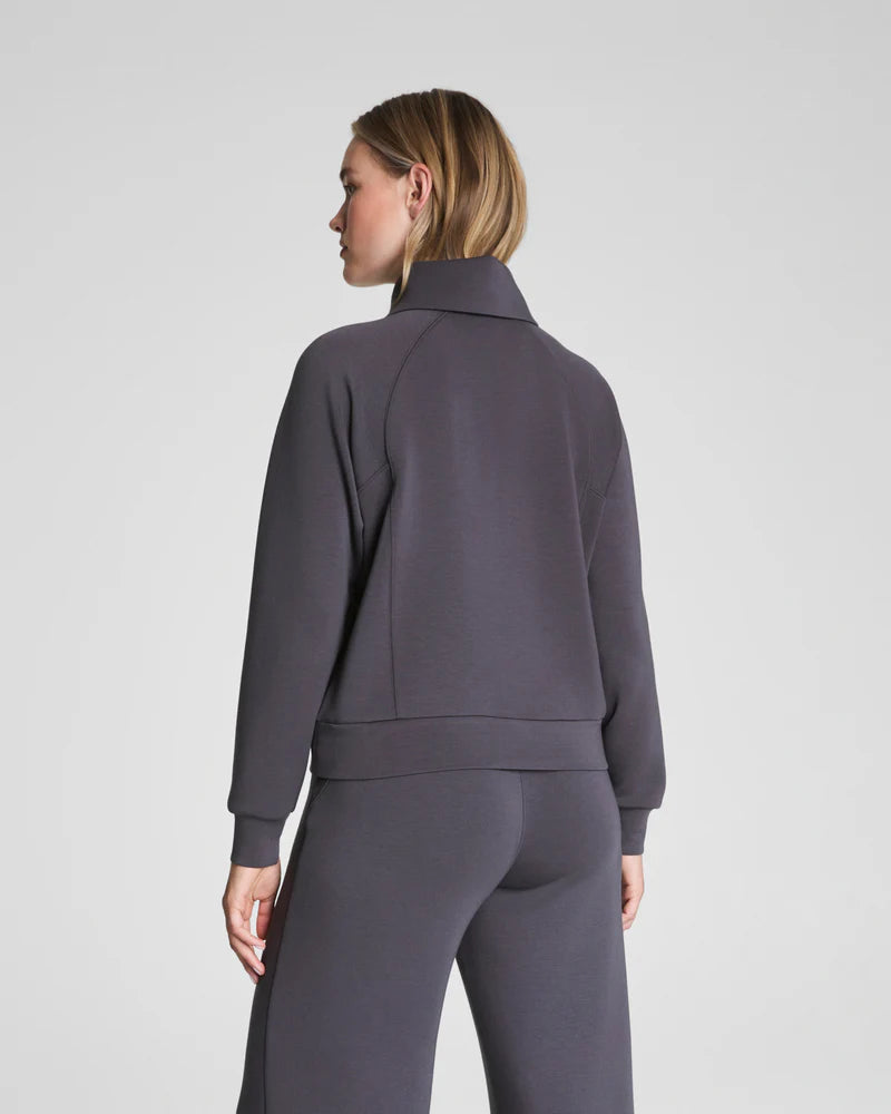 SPANX - Airessentials Half Zip - STORM