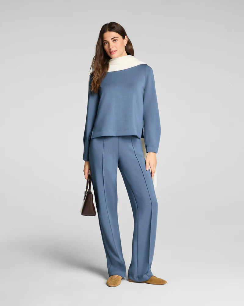 Spanx - Luxe Straight Leg Pant - GYBLU