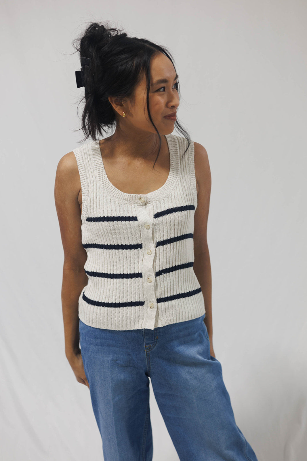 Sycamore Stripe Sweater Vest