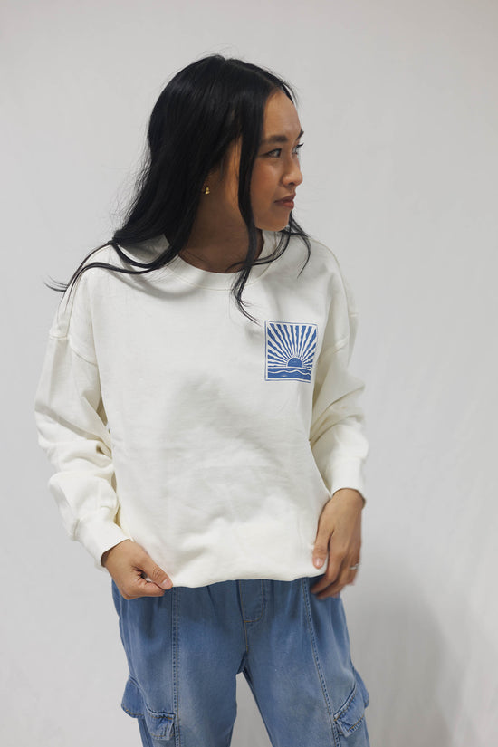 Horizon Sunday Sweatshirt Sea Salt