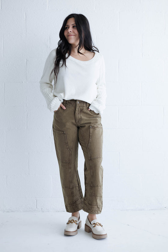 Free People- Supersonic Slim Pant