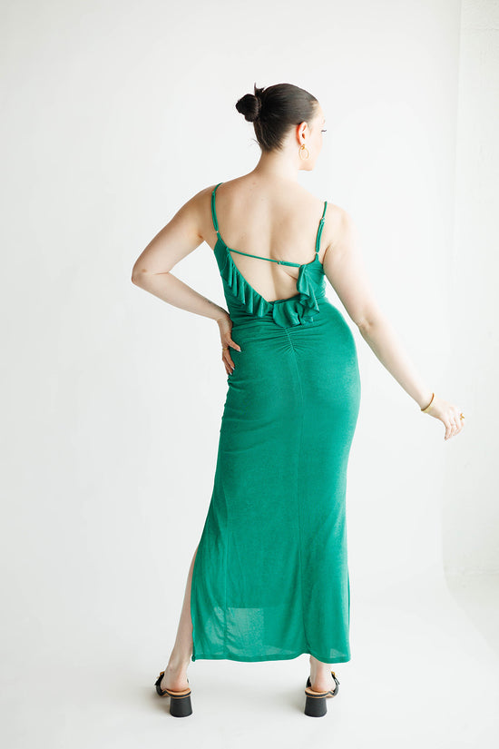 Cacti Open Back Maxi Dress