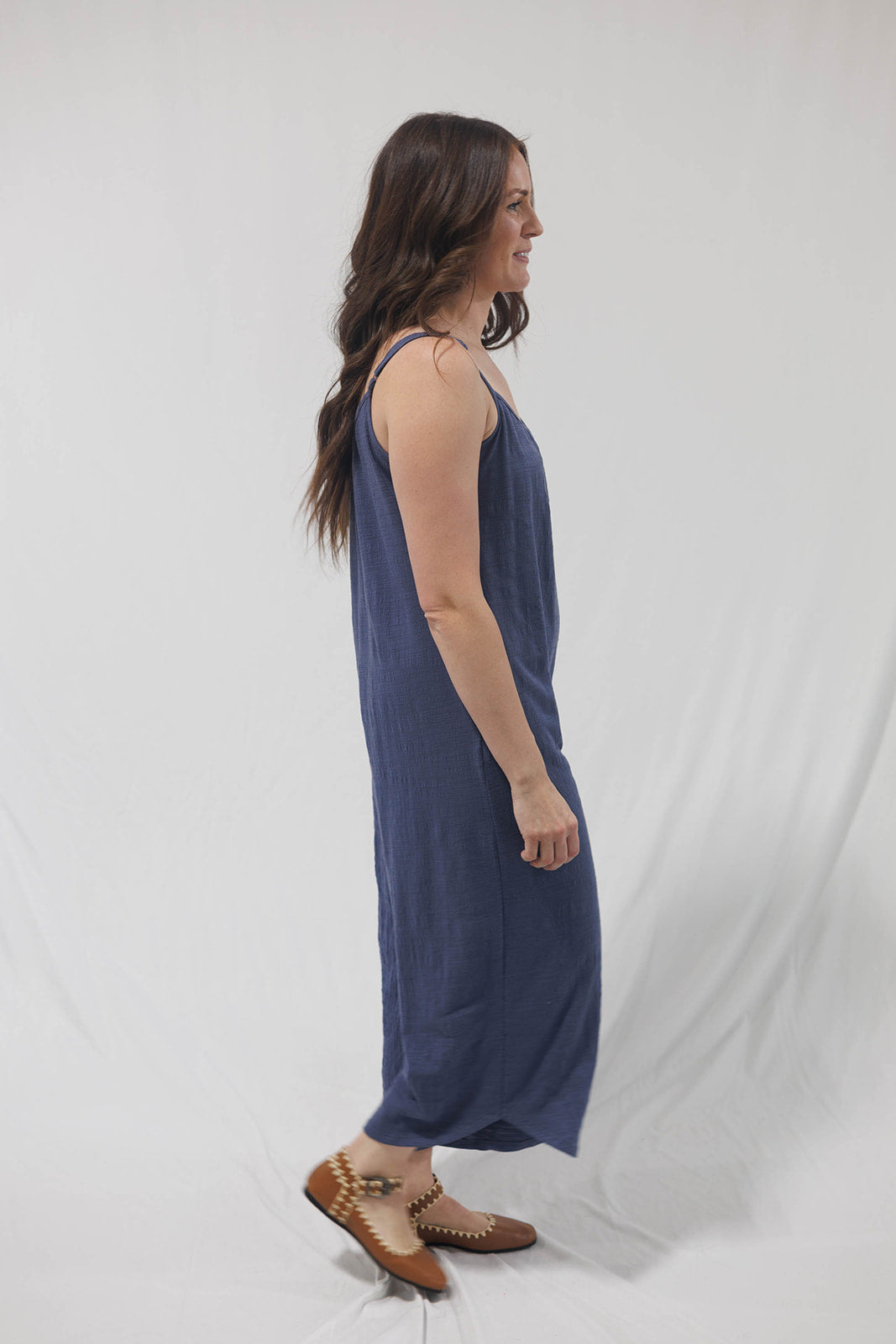 Textured Flared Jumpsuit