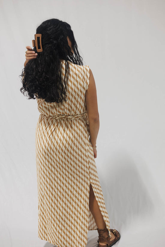 Prickly Pear V Neck Maxi Dress