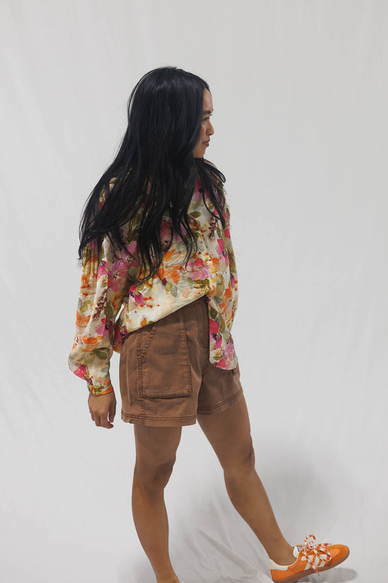 Blouse Oversized Floral Garden