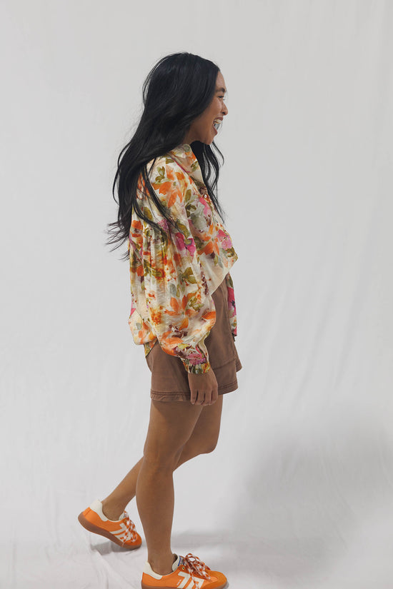 Blouse Oversized Floral Garden