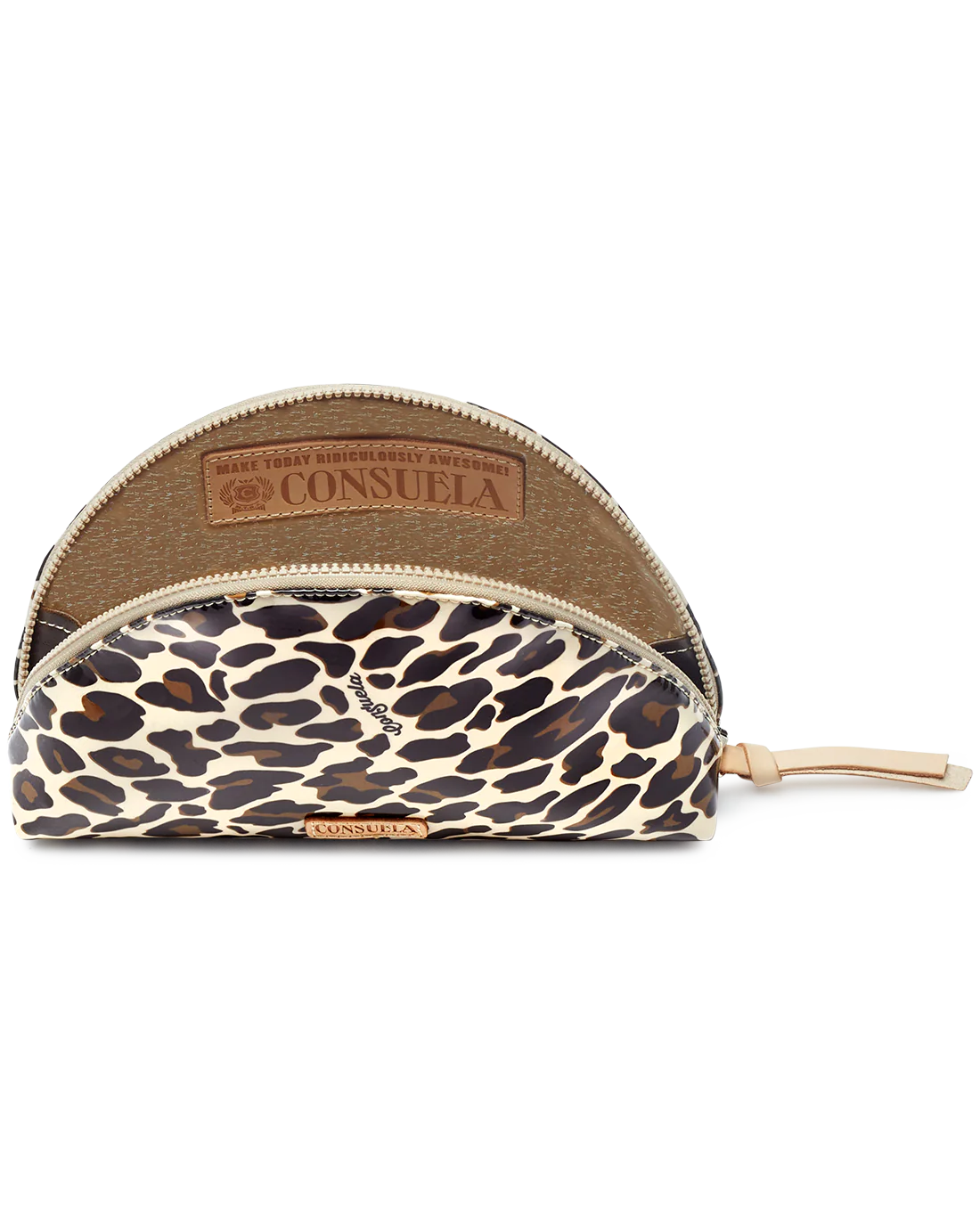 Large Cosmetic Mona Brown Leopard