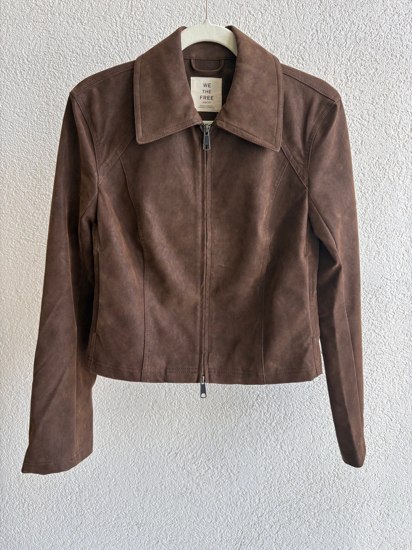 Free People - River Vegan Jacket - Double Espresso