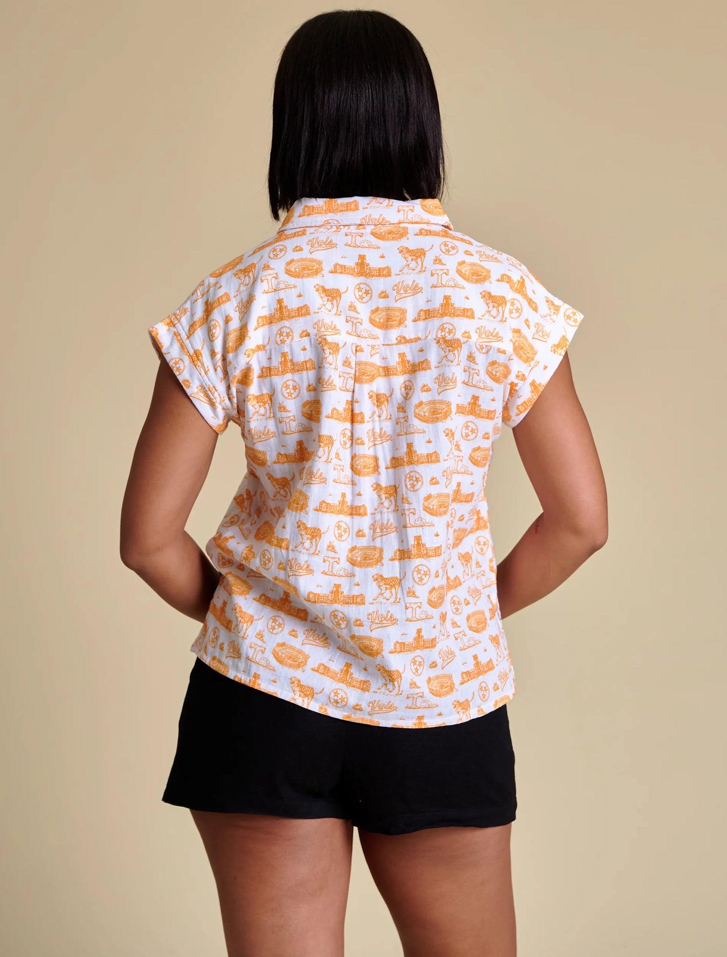 The Team Toile Top