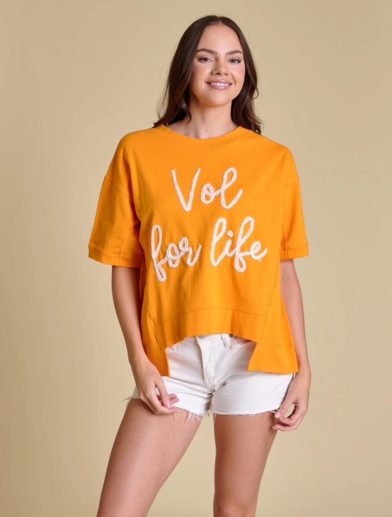Glitter Script Boxy Top