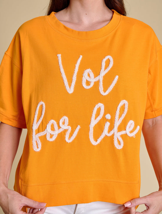 Glitter Script Boxy Top