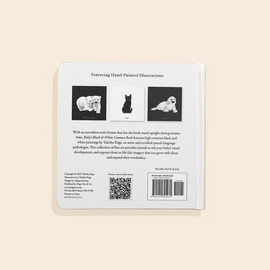 Black and White Contrast Book for Baby