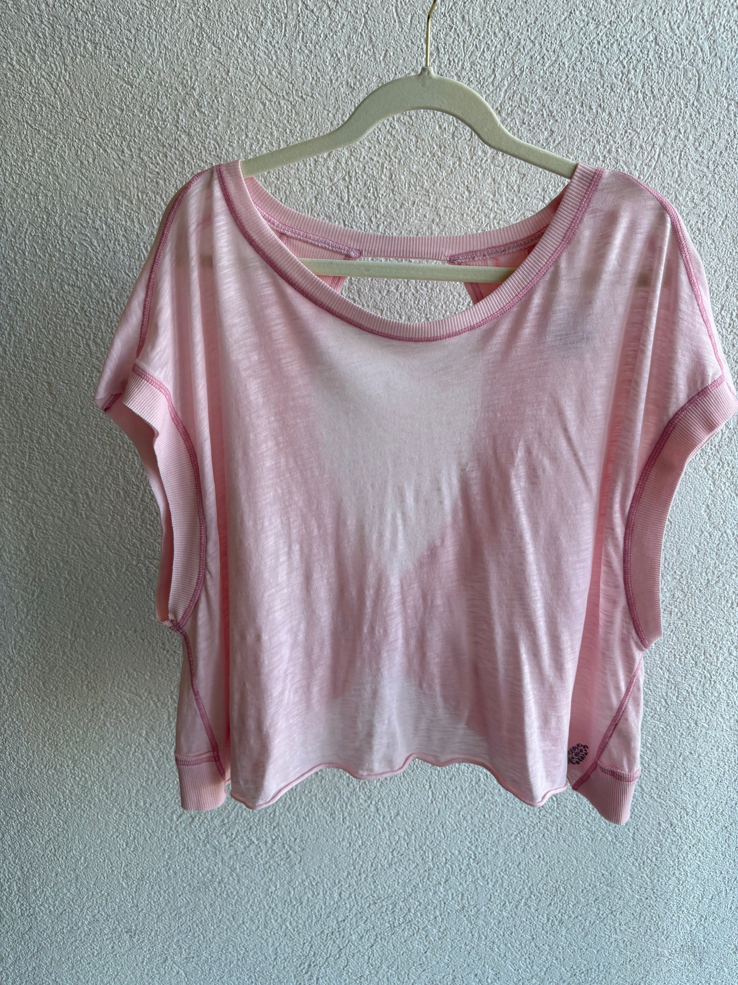 Free People - My Time Tee - Powder Pink