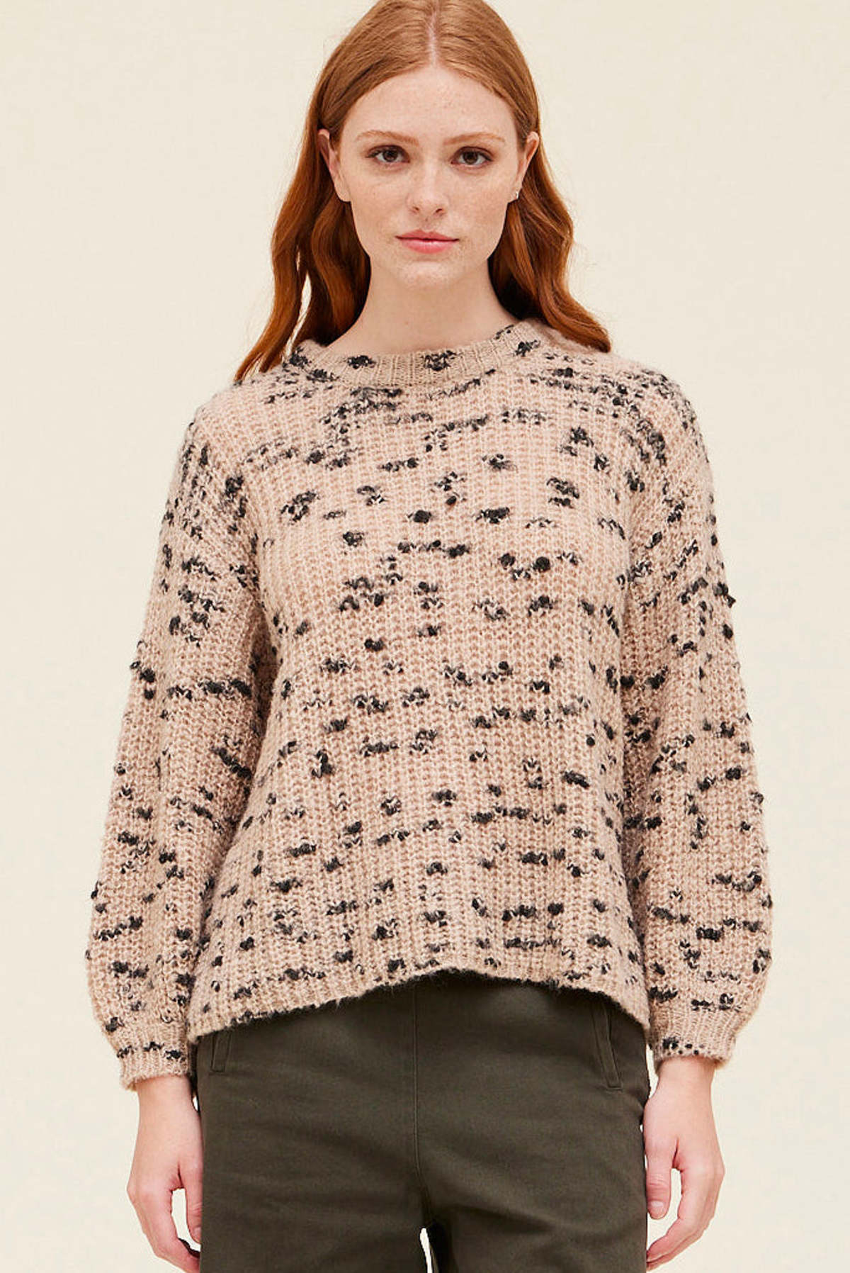 Mixed Yarn Sweater GG