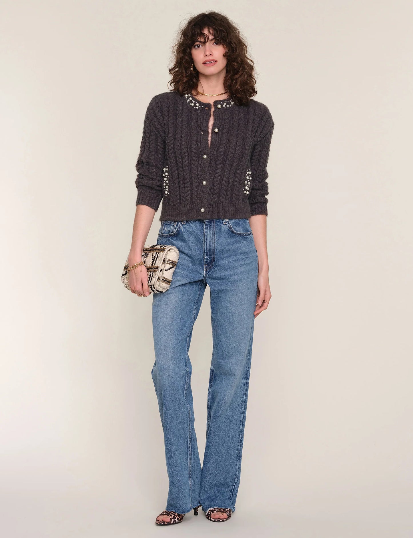 Lottie Cardi- Charcoal