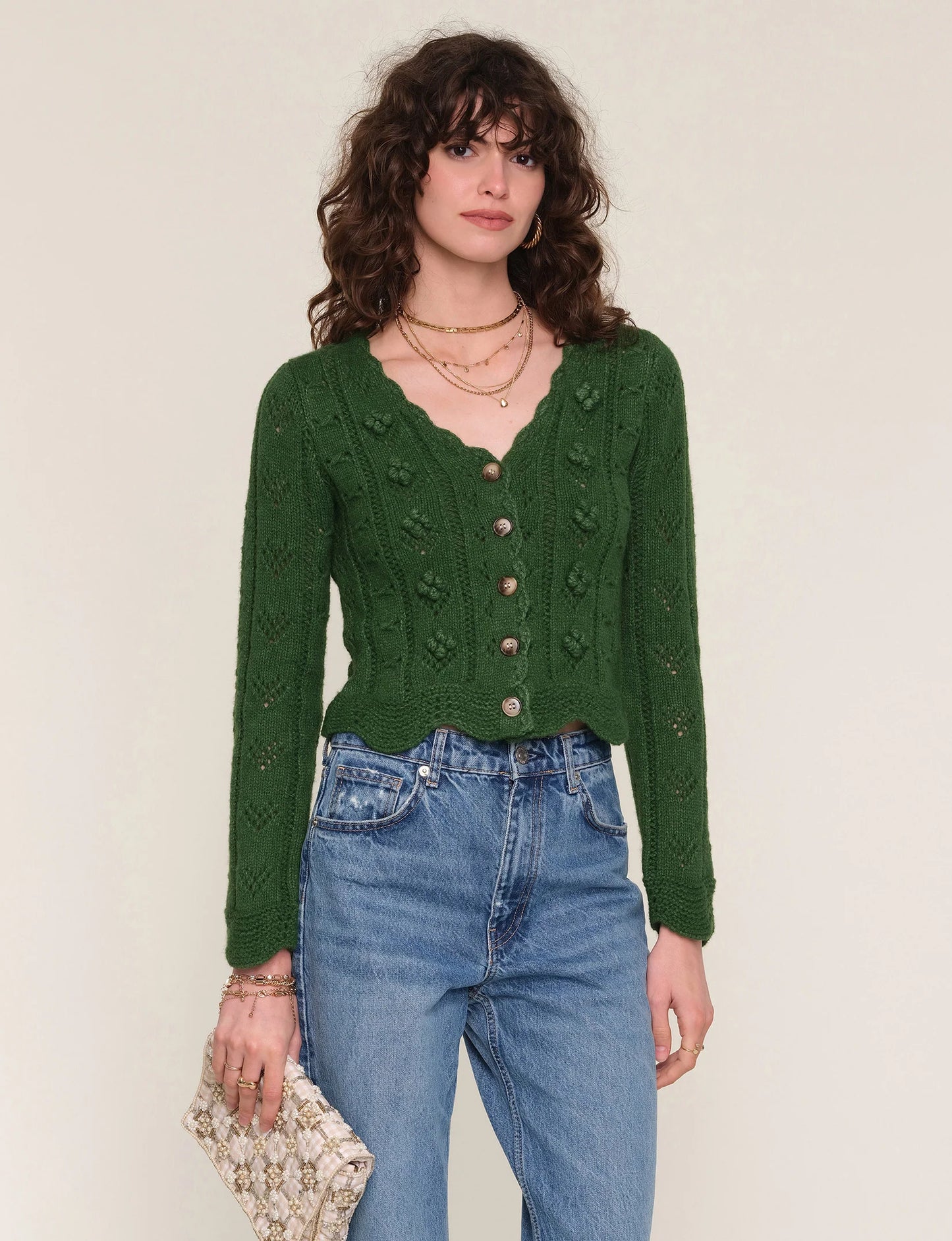 Geneva Cardi - Grass