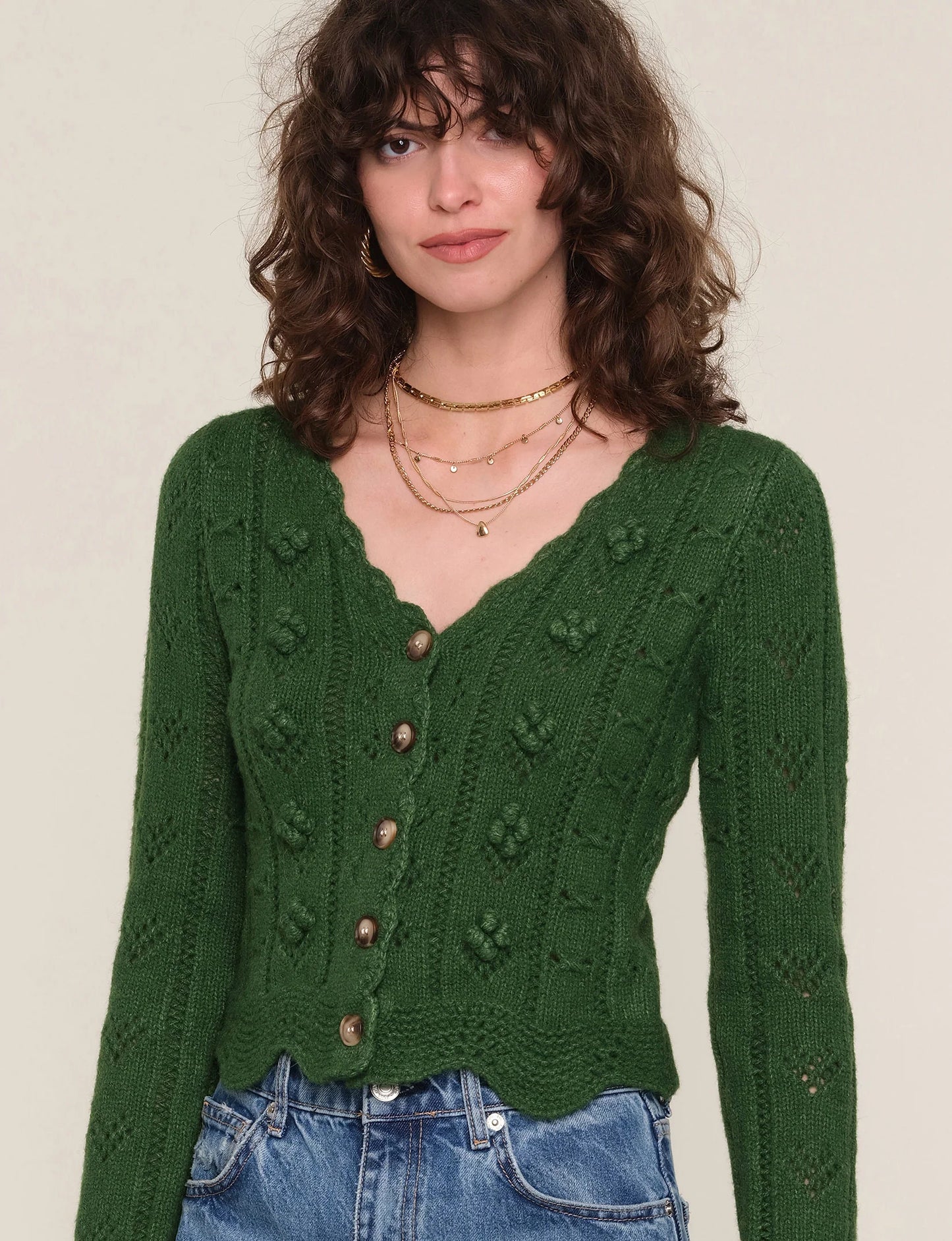 Geneva Cardi - Grass