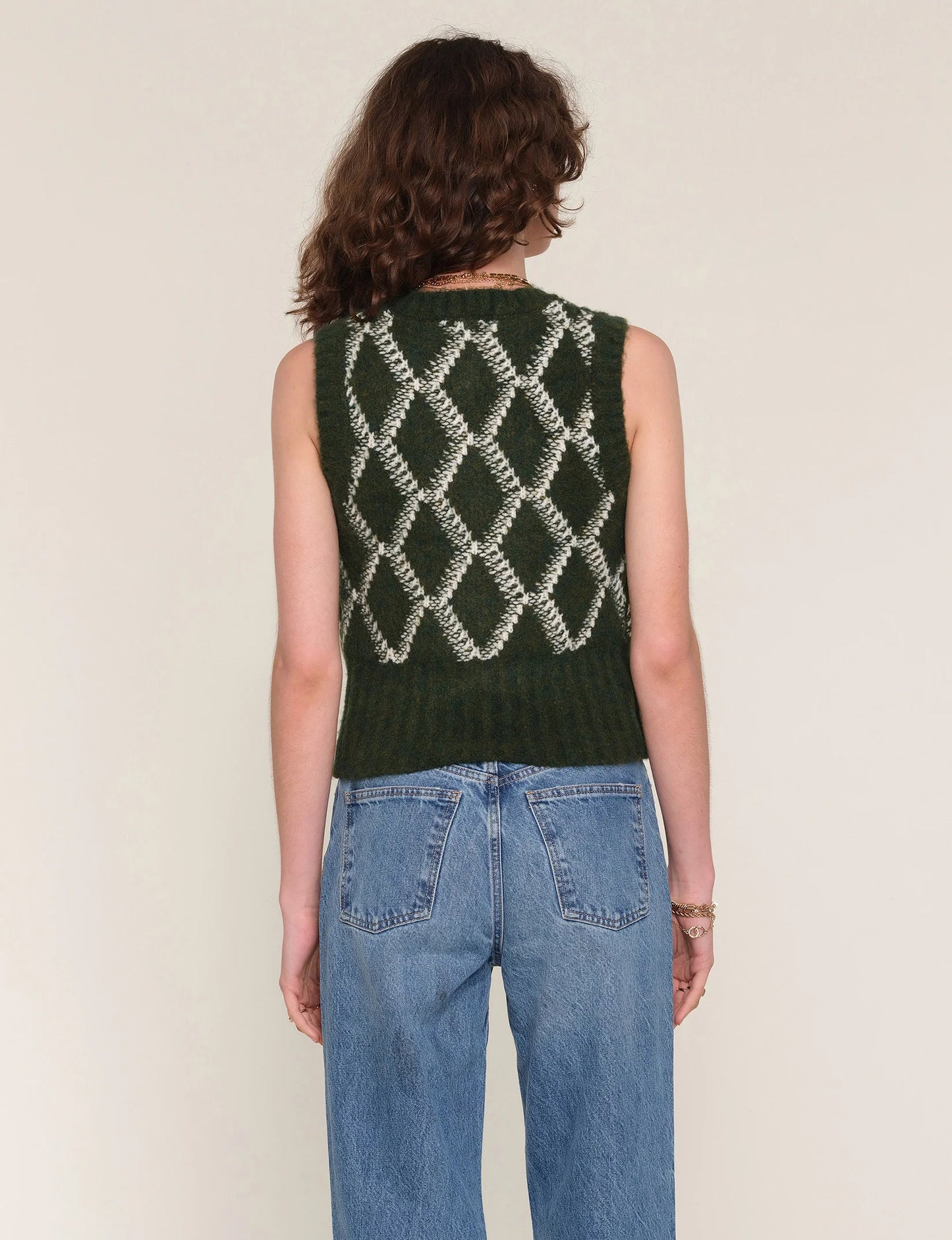 Mina Vest - Olive