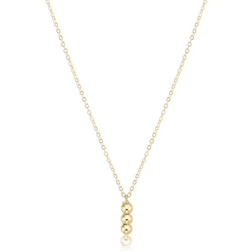 Load image into Gallery viewer, 16&amp;quot; Necklace Gold - Joy Gold Charm
