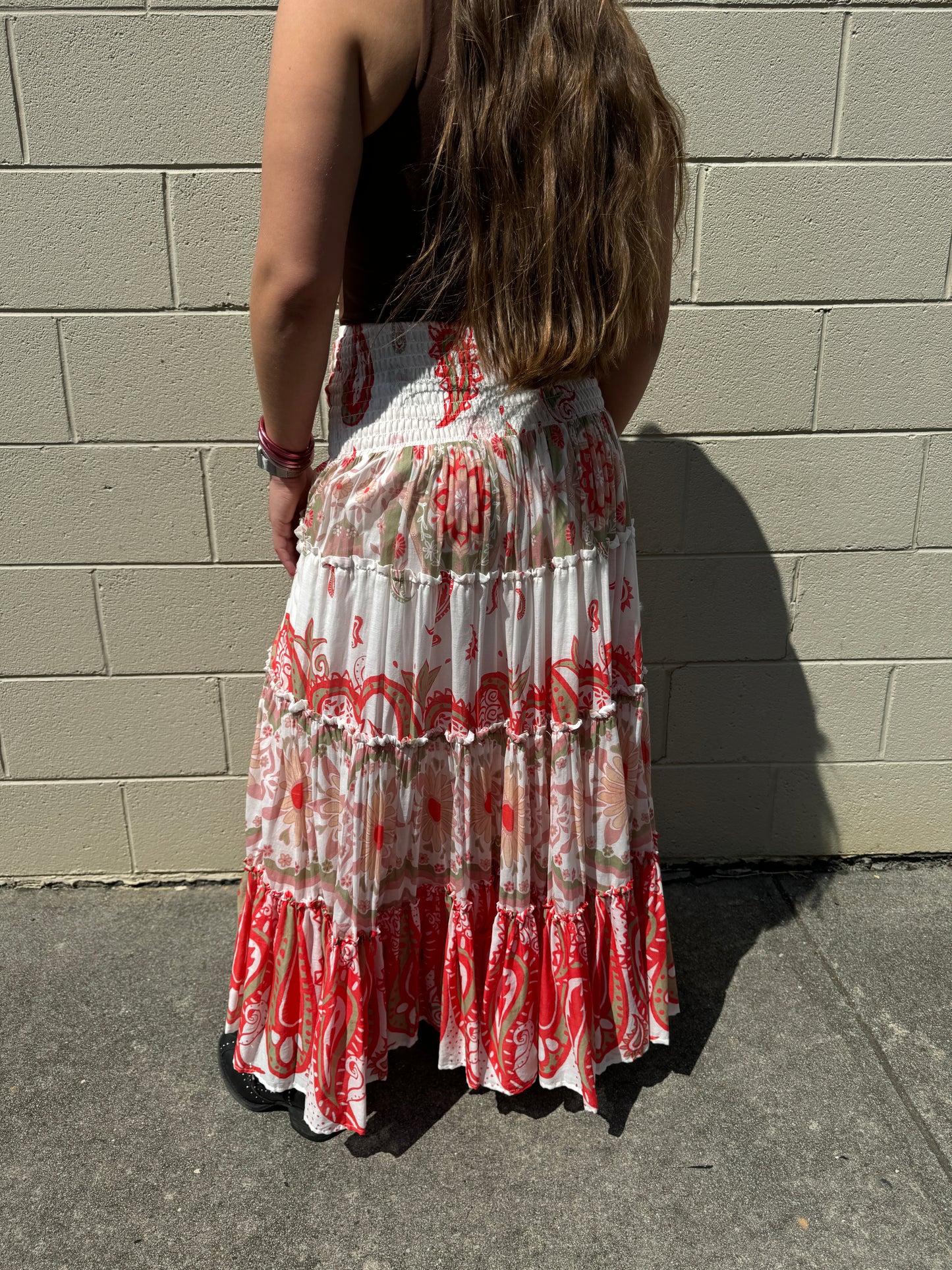 Free People - Super Thrills Maxi Skirt