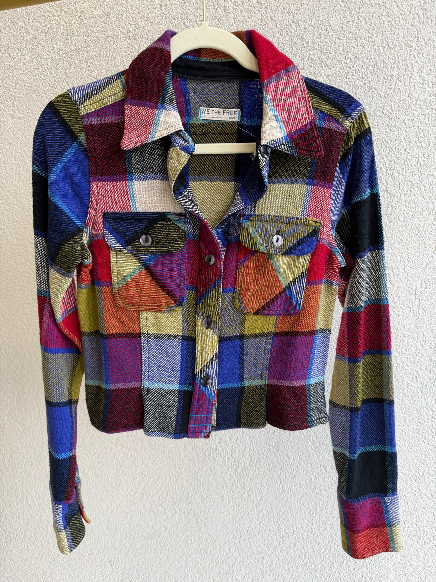 Free People - Winnie Plaid Shirt - Country Combo