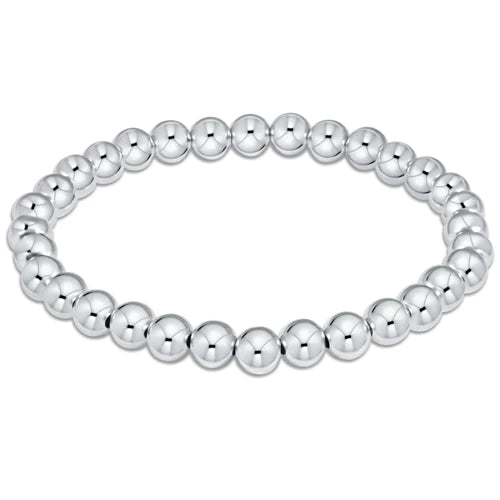 Load image into Gallery viewer, Classic Sterling 6mm Bead Bracelet
