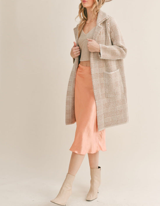 Load image into Gallery viewer, Marceau Houndstooth Coat

