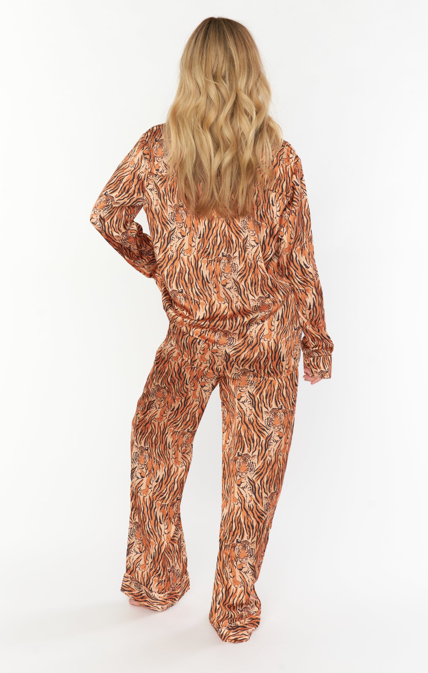 Load image into Gallery viewer, Show Me Your Mumu - Classic PJ Set Royal Tiger
