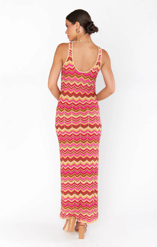 Show Me Your Mumu - Tala Tank Maxi Horizon Stripe Knit