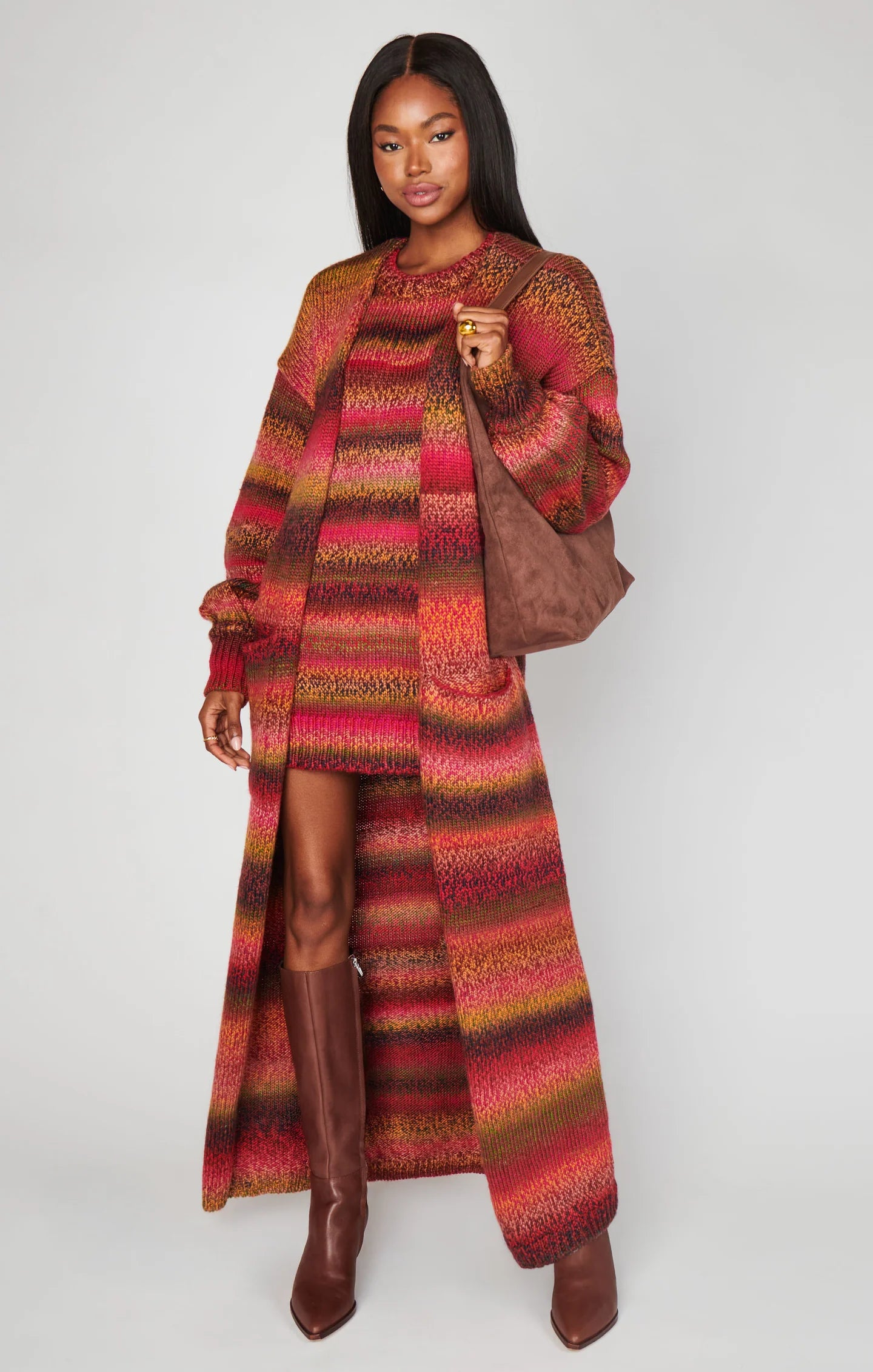 Edith Cardigan Mood Ring Knit