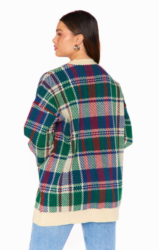 Show Me Your Mumu - Ember Tunic Sweater, Holiday Plaid Knit