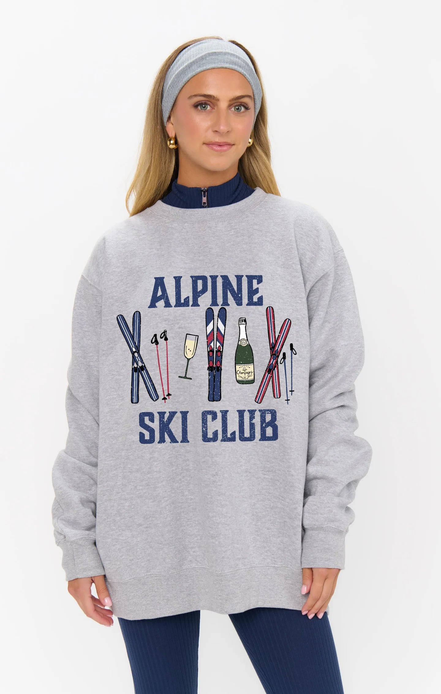 Show Me Your Mumu - Stanley Sweatshirt - Alpine Ski Club Graphic