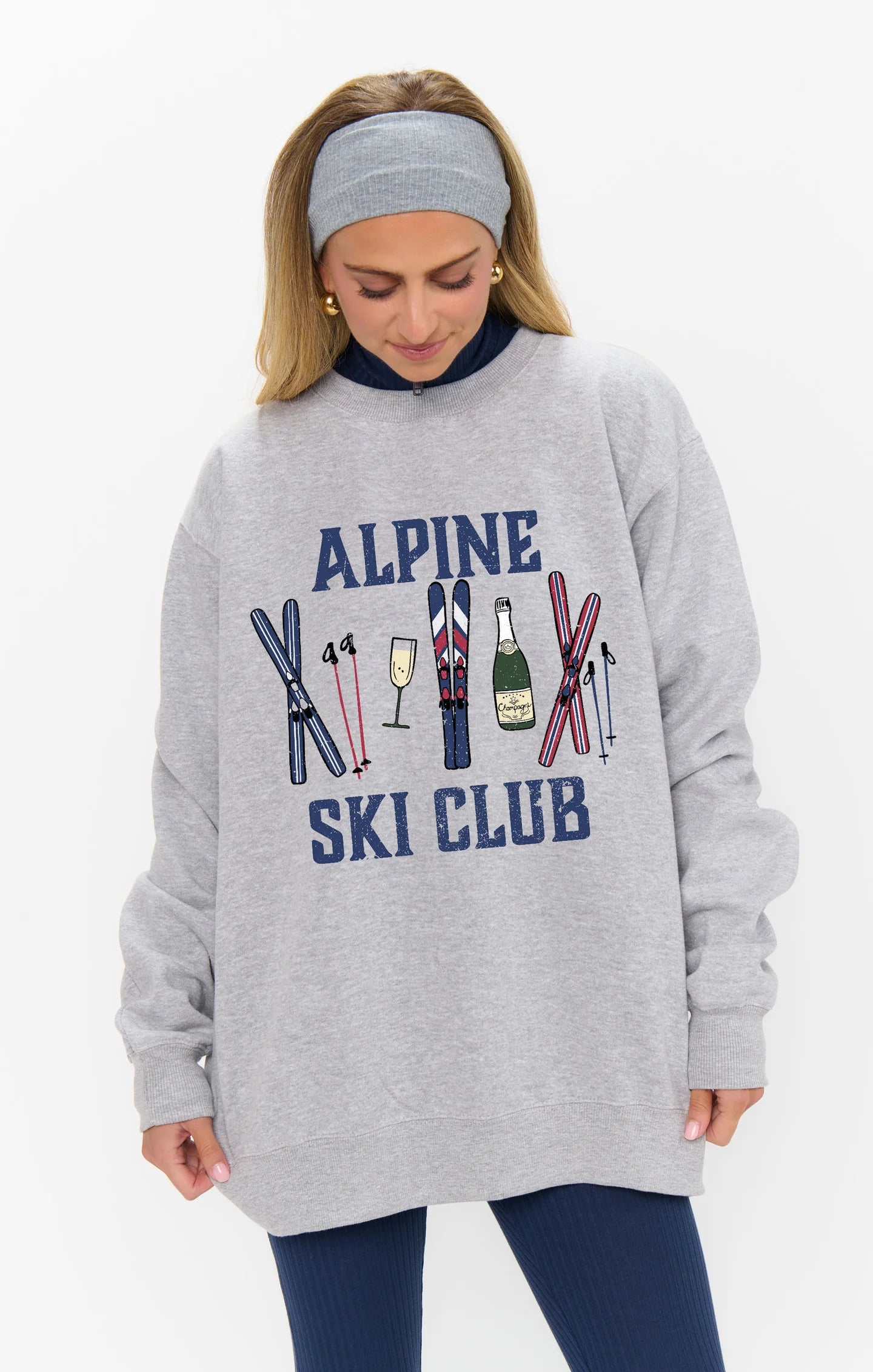 Show Me Your Mumu - Stanley Sweatshirt - Alpine Ski Club Graphic