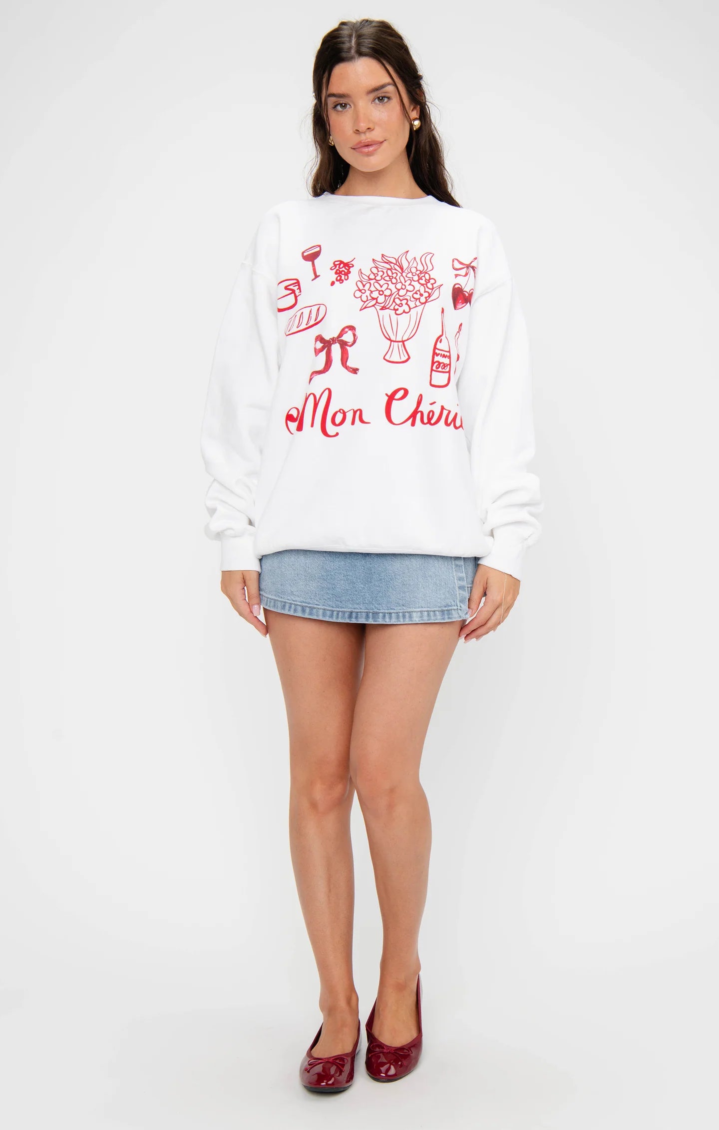 Show Me Your Mumu - Stanley Sweatshirt Mon Cherie Graphic