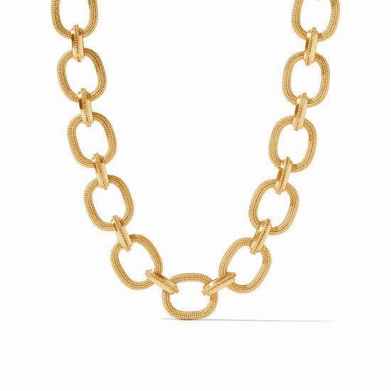 Cheval Link Necklace-Gold-OS