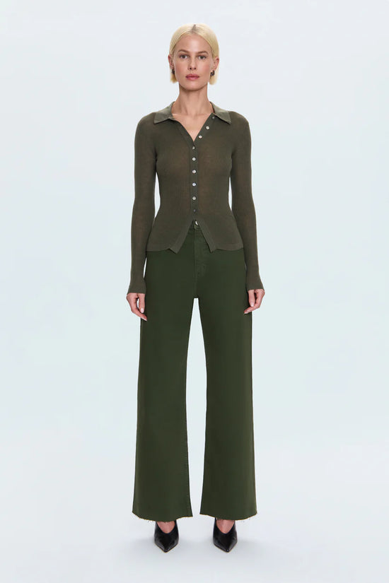 Pistola - Penny High Rise Wide Leg - Laurel
